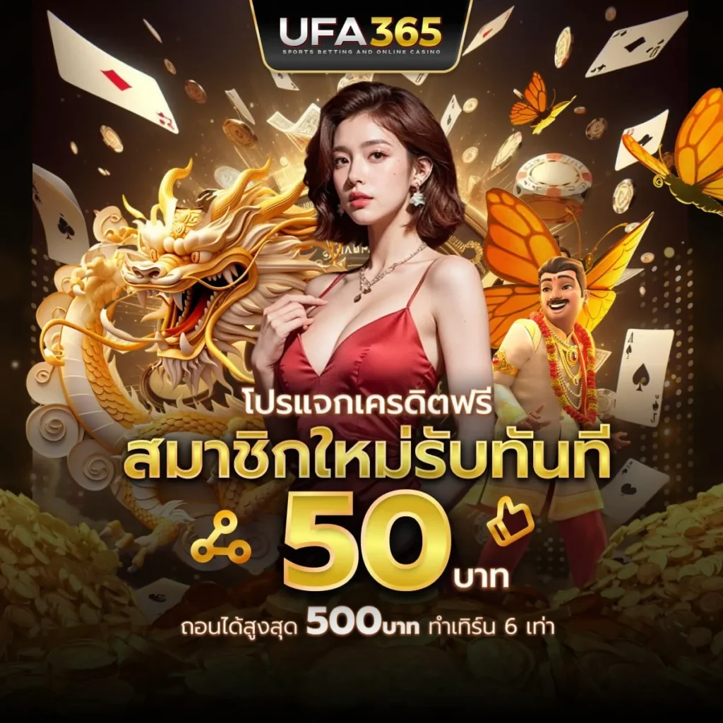 UFA365 เครดิตฟรี50บาท